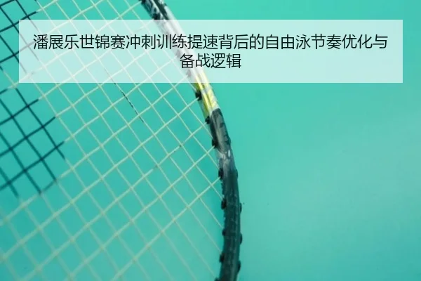 潘展乐世锦赛冲刺训练提速背后的自由泳节奏优化与备战逻辑